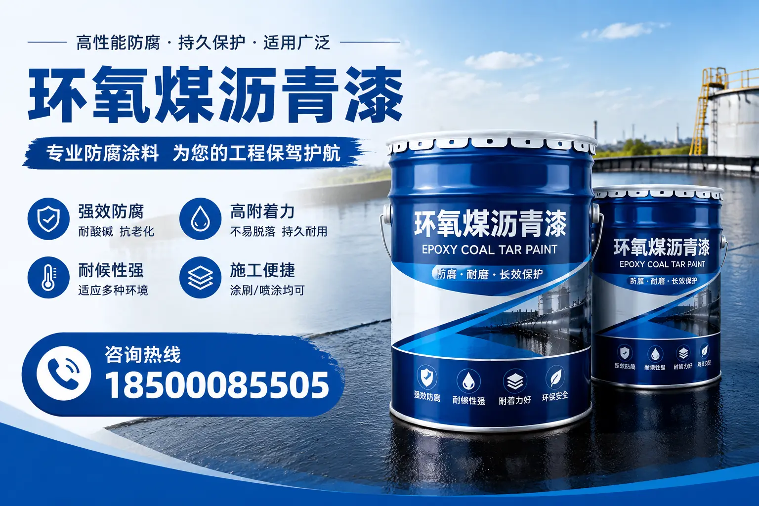 环氧煤沥青漆与其他漆类的比较,厦门用户的选择依据