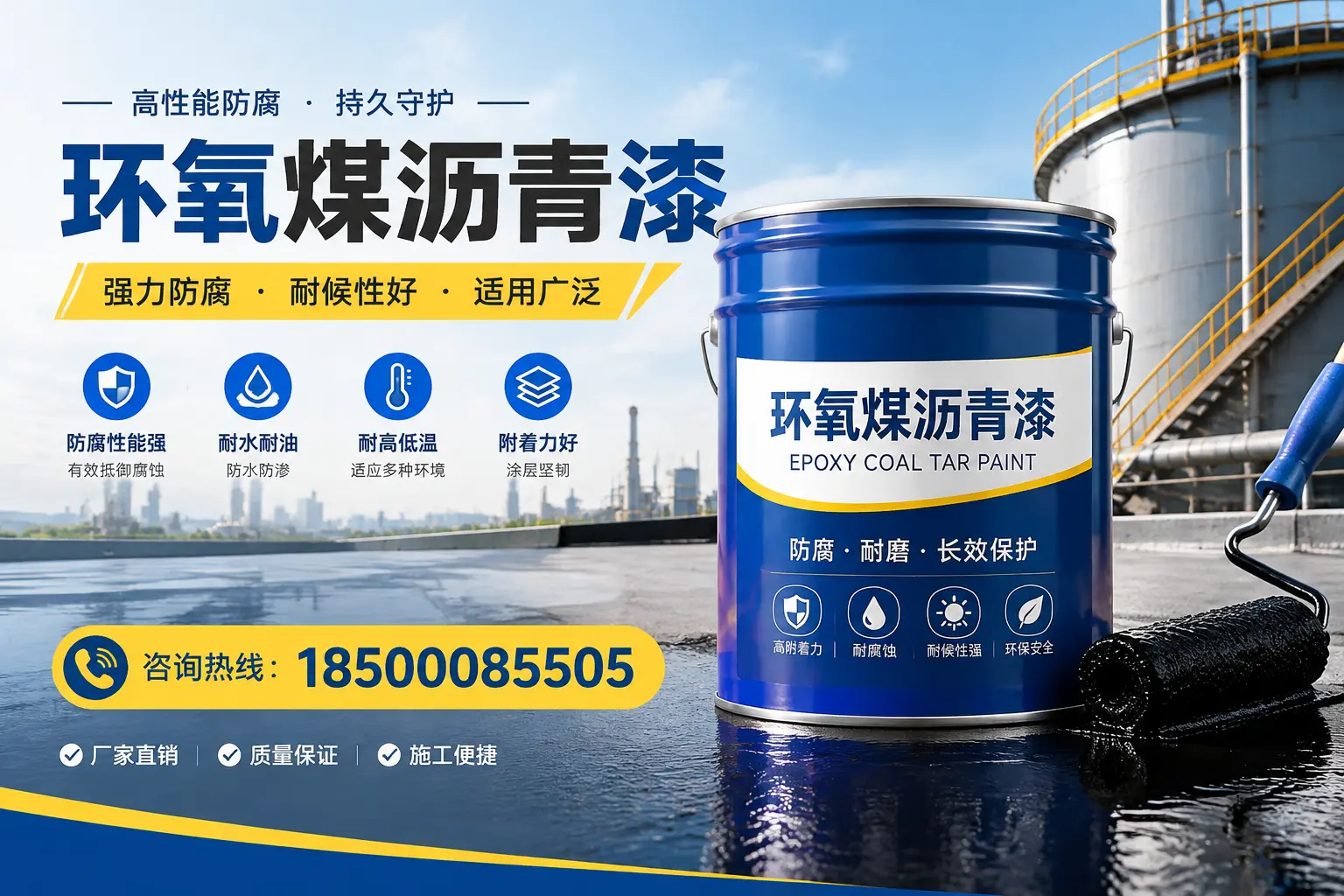 环氧煤沥青漆的储存与运输注意事项,厦门企业须知